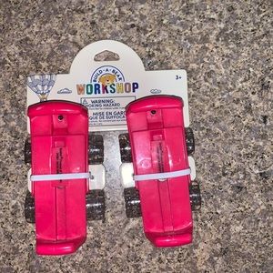 Build a bear fuchsia skates